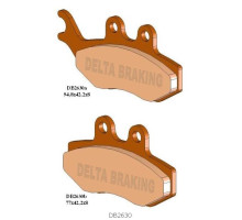 Гальмівні колодки delta braking kh194 - заміна db2630mx-d та db2630qd-d