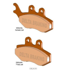 Гальмівні колодки delta braking kh194 - заміна db2630mx-n та db2630qd-n