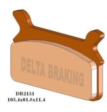 Гальмувальні колодки delta braking kh201 harley