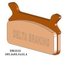 Гальмувальні колодки delta braking kh201 harley