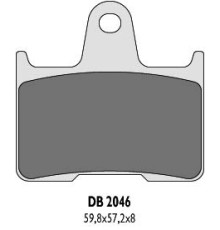 Гальмівні колодки delta braking kh254