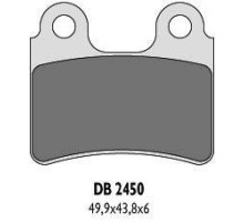 Гальмівні колодки delta braking kh303 - заміна db2450qd-d та db2450mx-d