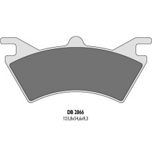 Гальмувальні колодки delta braking kh313 polaris 6x6 - заміна db2066qd-d та db2066mx-d