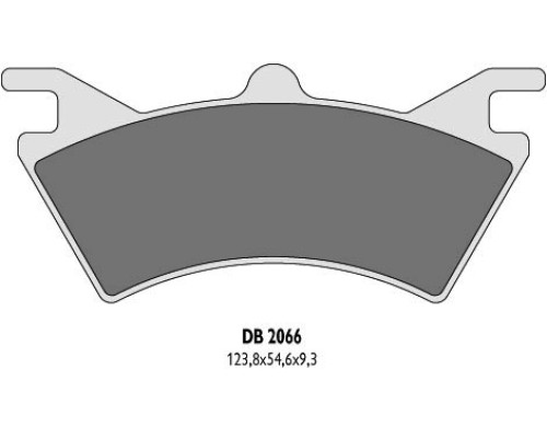 Гальмувальні колодки delta braking kh313 polaris 6x6 - заміна db2066qd-d та db2066mx-d