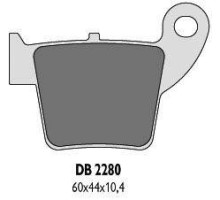 Гальмівні колодки delta braking kh346 HONDA cr/crf 02-16 задні - заміна db2280mx-d та db2280qd-d