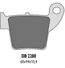 Гальмувальні колодки delta braking kh346 HONDA cr/crf 02-16 задні - заміна db2280mx-n та db2280qd-n