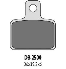 Гальмівні колодки delta braking kh351 - заміна db2500mx-d та db2500qd-d (пробна ossa, scorpa, sherco, trs, montesa, gas gas)