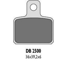 Гальмівні колодки delta braking kh351 - заміна db2500mx-d та db2500qd-d (пробна ossa, scorpa, sherco, trs, montesa, gas gas)