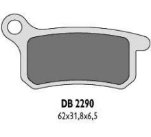 Гальмувальні колодки delta braking kh357 ktm sx65/85 задні - заміна db2290mx-d та db2290qd-d