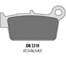 Гальмівні колодки delta braking kh367 задні kxf/rmz/yz/yzf - заміна db2310mx-d, db2310qd-d та db2310or-n