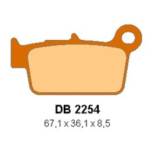 Гальмівні колодки delta kh367/2 задні beta rr 50/125 '08-'15, 200 urban '08-'15, 200 rr '20-'23, 250 rr '13-'22, 300 rr '13-'23, 350 alp4, 400 rr '05-'17, 350 rr '11-'22, 390 rr '15-'23, 430