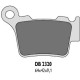 Гальмувальні колодки delta braking kh368 задні brembo (ktm) - заміна db2320mx-d та db2320qd-d