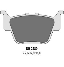 Гальмівні колодки delta braking kh373 HONDA trx задні - заміна db2580mx-d та db2580qd-d
