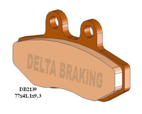 Гальмівні колодки delta braking kh393