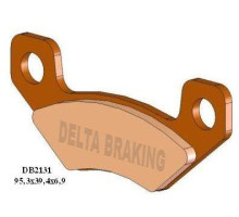 Гальмівні колодки delta braking kh398 can-am ds 450 '08-'14 задні - заміна db2131mx-d та db2131qd-d