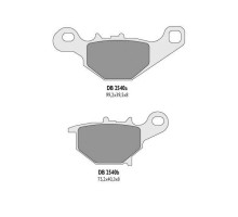 Гальмівні колодки delta braking kh401 suzuki rm 85 задні - заміняє db2540mx-n та db2540qd-n