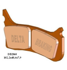 Гальмувальні колодки delta braking kh406 supermoto перед