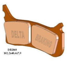 Гальмувальні колодки delta braking kh406 supermoto перед