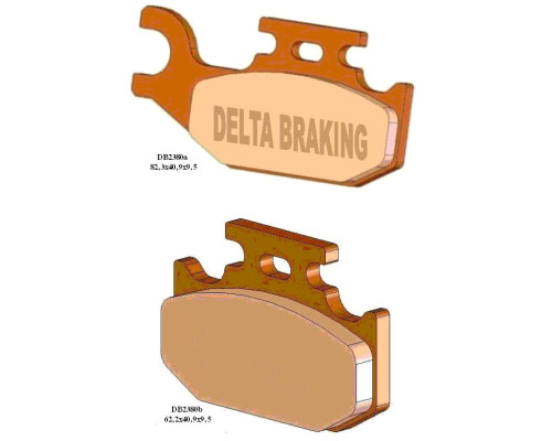 Гальмівні колодки delta braking kh414