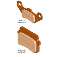 Гальмівні колодки delta braking kh416 - заміна db2132mx-d та db2132qd-d