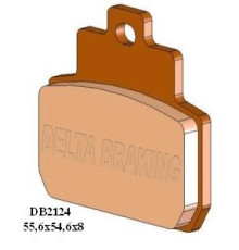 Гальмувальні колодки delta braking kh425 piaggio 125/150/250 задні, beverly 500 '06 задні