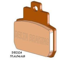 Гальмувальні колодки delta braking kh425 piaggio 125/150/250 задні, beverly 500 '06 задні