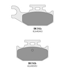 Гальмувальні колодки delta braking kh428 YAMAHA yfm 700 raptor задні - заміна db2372or-d