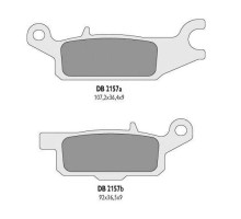 Гальмувальні колодки delta braking kh445 YAMAHA yfm 550 grizzly '11-14, yfm 700 grizzly '07-18 задня ліва - заміна db2157mx-n та db2157qd-n
