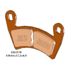 Гальмівні колодки delta braking kh452 polaris - заміна db2179mx-d та db2179qd-d