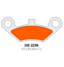 Гальмувальні колодки delta braking kh453 передні cf moto cf 500/625/800 terralander '11-'15