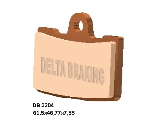 Гальмівні колодки delta braking kh454