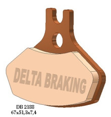 Гальмівні колодки delta braking kh468 can-am ds 450 (08-14) передні - заміна db2188mx-n та db2188qd-n