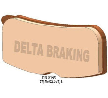 Гальмівні колодки delta braking kh474 can-am spyder rs / rs-s / rt / rt ltd / rt-s '10-12, rs se5 / sm5 '08-09 передні ліві / рівні - заміна db2195rd-n3 та db2195rd-n4