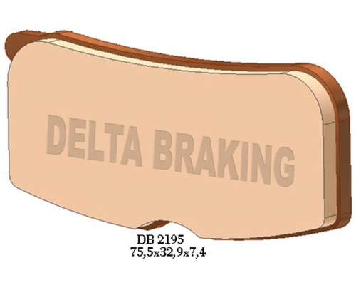 Гальмувальні колодки delta braking kh474 передні can-am spyder 1000 '08-'12