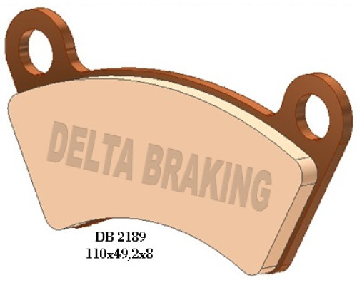 Гальмівні колодки delta braking kh482 - заміняють db2189qd-d та db2189mx-d