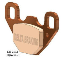 Гальмувальні колодки delta braking kh489 polaris rzr 170 '09-'14 задні
