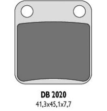 Гальмівні колодки delta braking kh54 - заміна db2371or-d