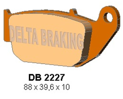 Гальмівні колодки delta kh629 HONDA cbr 125 '11-, cb 125 r/300 r 18-, crf 250 l 13-17, suzuki gsx-r/s 18-, задні - заміняє db2227mx-d та db2227qd-d