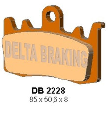 Delta braking kh630 передні гальмівні колодки aprilia tuono 1000/1100 '13-'16, caponord 1200 '13-'17, bmw f 800/900r '15-'22, s1000xr '15-'18, r 1200gs/r/rs '13-'18, r nine-t 12 00 '14-'22, ducati multistrad