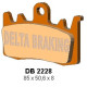 Delta braking kh630 передні гальмівні колодки aprilia tuono 1000/1100 '13-'16, caponord 1200 '13-'17, bmw f 800/900r '15-'22, s1000xr '15-'18, r 1200gs/r/rs '13-'18, r nine-t 12 00 '14-'22, ducati multistrad