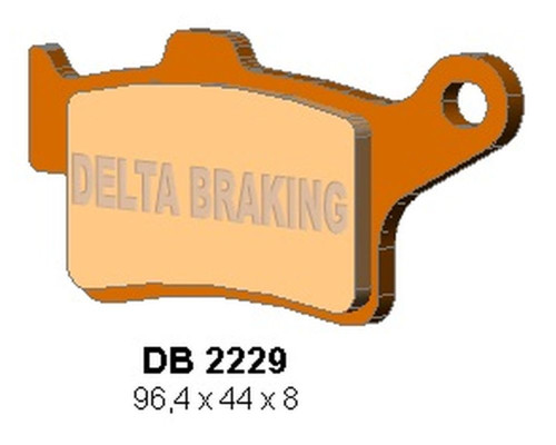 Гальмувальні колодки delta braking kh631 задні can-am spyder 1000 '13-'21, spyder 1330 '15-'21