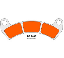 Гальмівні колодки delta braking kh680 передні polaris rzr 925 pro xp/xp4 '20-'22, rzr 925 turbo '19-'22, general 1000 xp4 '21-'22, rzr 1000 xp/xp4 '16-'18 - заміна db2363or-d