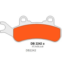Гальмувальні колодки delta braking kh683 задня/передня права can-am defender/traxter 800 '16-'21, maveric 800/900 '18-'21, commander 1000 '21-'22