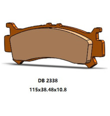 Гальмівні колодки delta braking kh701 передні ліві HONDA sxs 1000 pioneer '16-'22, sxs 1000 talon '19-'22