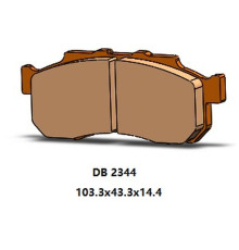 Гальмувальні колодки delta braking kh712 передні HONDA sxs 500 pioneer '15-'22, sxs 520 pioneer '21-'22, sxs 700 pioneer '16-'22