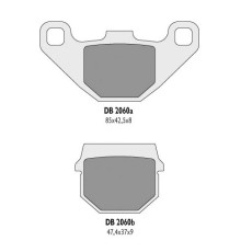 Гальмівні колодки delta braking kh83 - заміна db2060mx-n та db2060qd-n