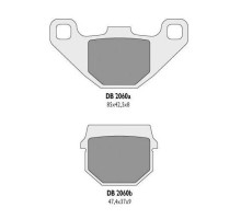 Гальмівні колодки delta braking kh83 - заміна db2060mx-n та db2060qd-n
