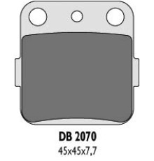 Гальмівні колодки delta braking kh84 - заміна db2070mx-d та db2070qd-d