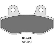 Гальмівні колодки delta braking kh86 - заміна db2480mx-n та db2480qd-n