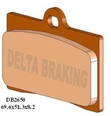 Гальмівні колодки delta kh95 передні aprilia rs 50/125 '11-'20, cagiva mito 125 '93-'10, ducati monster 900 '93-'99, moto guzzi california 1100 '94-'01, daytona 1000 '92-'98, YAMAHA szr 66 0 '96-'97, ktm smc